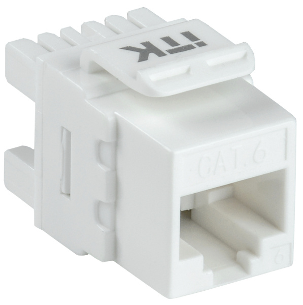 IEK ITK Модуль Keystone Jack категория 6 UTP 110 IDC 180 град. CS1-1C06U-12