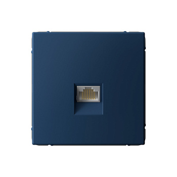 Systeme Electric ArtGallery Аквамарин Розетка компьютерная RJ45, кат. 6A, механизм