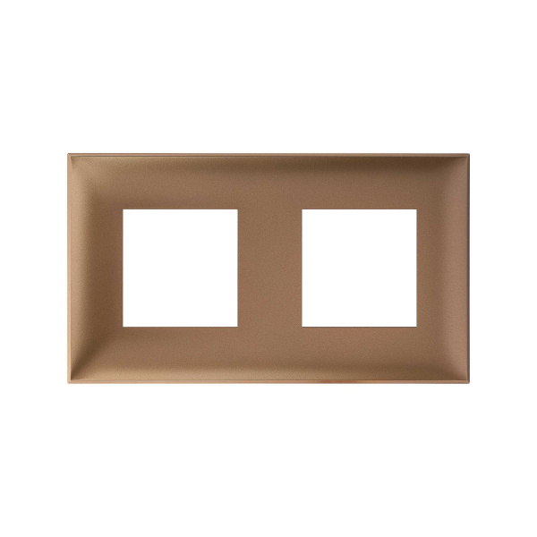 DKC Рамка "Avanti", "Золотистый жемчуг", 2 поста (4 мод.)