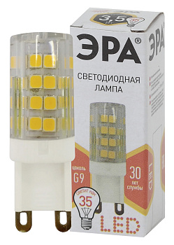 ЭРА LED JCD-3,5W-CER-827-G9 (диод, капсула, 3,5Вт, тепл, G9)