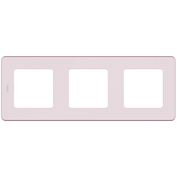 Legrand INSPIRIA Розовый Рамка - 3 поста 673954