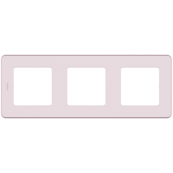 Legrand INSPIRIA Розовый Рамка - 3 поста 673954