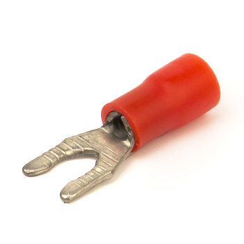 DKC Наконечник вилочный с изолир.фланцем 0,25-1,5 кв.мм 3,5 мм (НВИ)