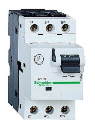 SE GV2 Автоматический выключатель с комбинированным расцепителем (0,63-1А) GV2RT05