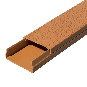 Промрукав Кабель-канал бук 2-й замок в п/э 40х16 (30 м/уп) PR03.0199