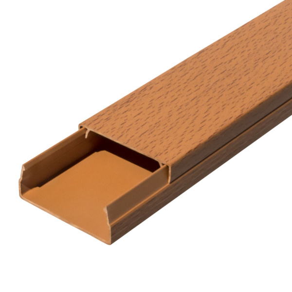 Промрукав Кабель-канал бук 2-й замок в п/э 40х16 (30 м/уп) PR03.0199