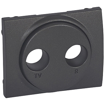 Legrand Galea Life Темная Бронза Накладка TV-FM розетки 771272