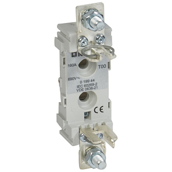 Legrand Цоколь для плавких предохранителей размер 000/00 160 1П 019944