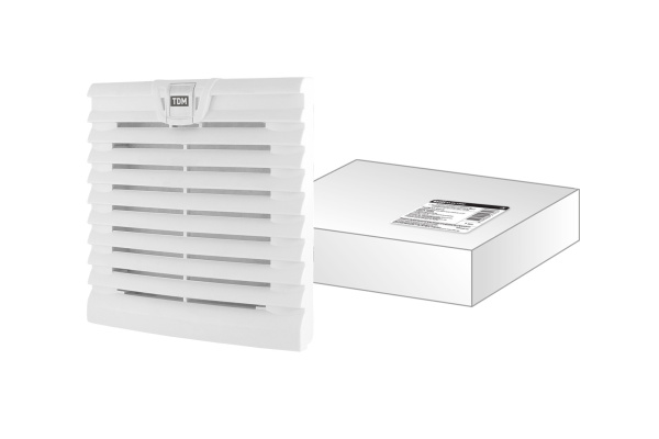 TDM Вентиляционная решетка с фильтром для вентилятора ВФУ SQ0832-0111 (152 мм) SQ0832-0116
