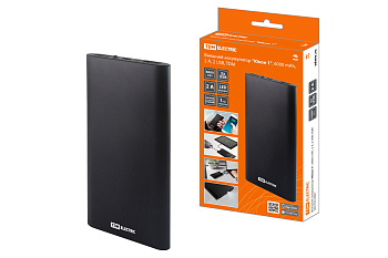 TDM Внешний аккумулятор "Юкон 1", 6000 mAh, 2 А, 2 USB, SQ1703-0001