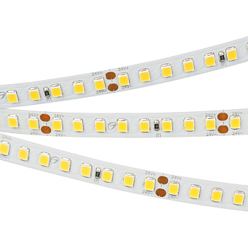Arlight Светодиодная лента RT 2-5000-50m 24V Day5000 2x (2835, 160 LED/m, LUX) (12 Вт/м, IP20) 026701