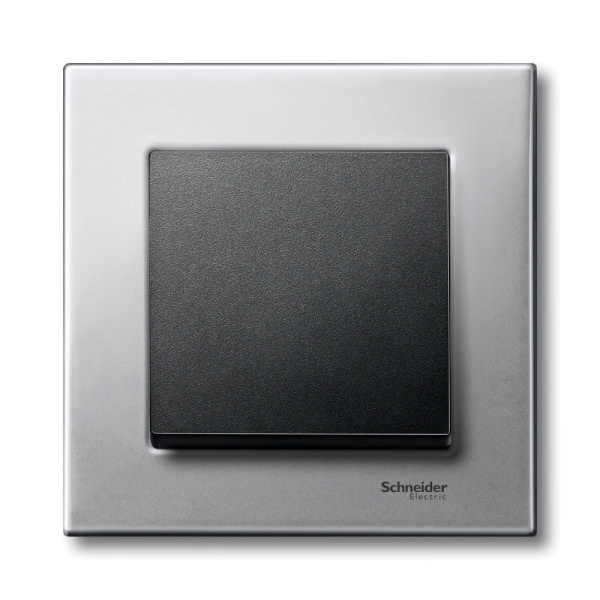 Купить SE Merten SM Антрацит Клавиша 1-ая с полем для надписи MTN433314