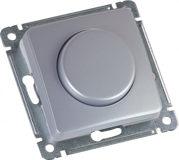 Hegel ДС-315-472-06 Серебро Светорегулятор (диммер) СУ, поворотно-нажимного типа, механизм