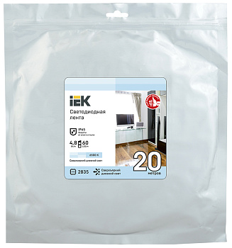 IEK STANDARD Лента LED 20м LSR-2835W60-4,8-IP65-12В