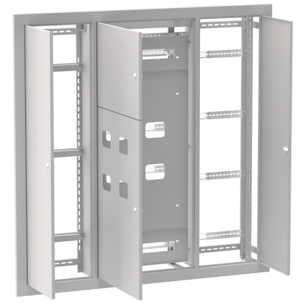 EKF Basic Устройство этажное распределительное встроенное типа УЭРВ Basic 1300х1300х150