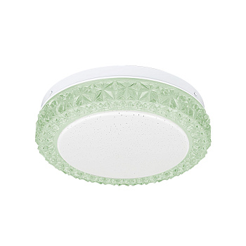 Citilux CL715R123 Kристалино Слим Зеленый Светильник Наст-Потол