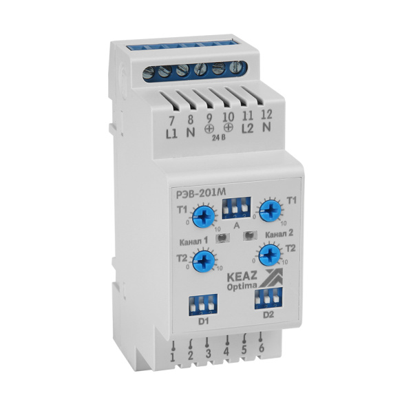 КЭАЗ Реле времени OptiDin РЭВ-201М-УХЛ3.1