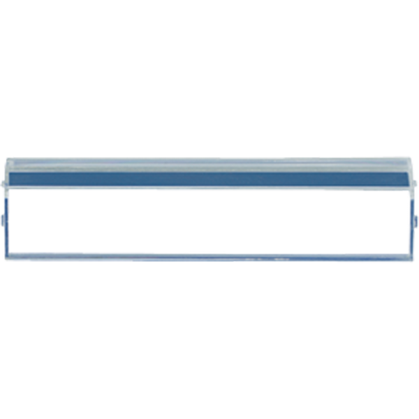 JUNG Мех Накладка из оргстекла для изделий с шильдиком, прозрачная, 13x54мм A82NA