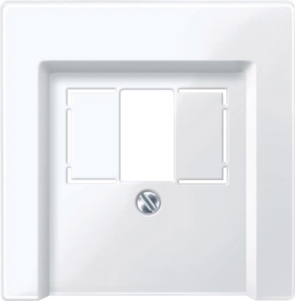 Купить SE Merten SM Бел Актив Накладка для телекоммуникационнаяикац розетки MTN296025