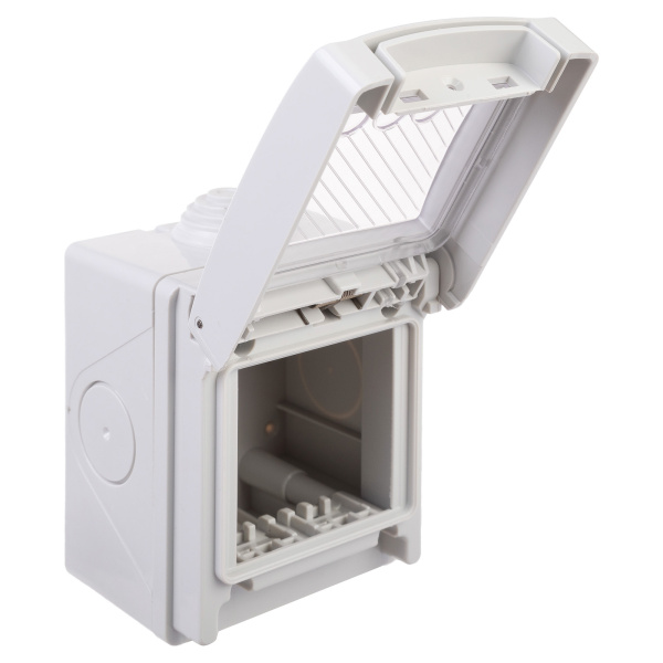 Купить DKC Коробка для настенного монтажа "Avanti", IP55, серая, 2 модуля