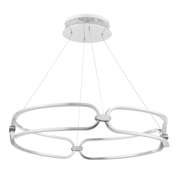 Купить Maytoni Modern Chain Никель Подвесной светильник LED 50W 3500Лм MOD017PL-L50N