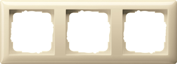 Gira Standard 55 Крем глянц Рамка 3-ая 021301