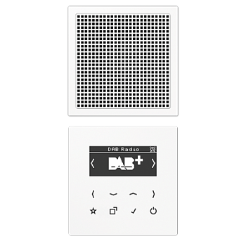 JUNG Цифровое радио DAB +, белый DABLS1WW