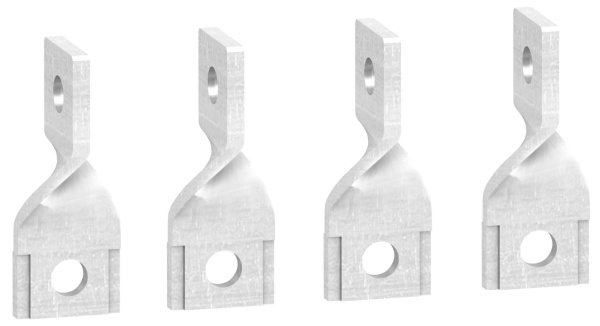 Купить SE Compact NSX 4 Контактыне пластины "на ребро" LV432487