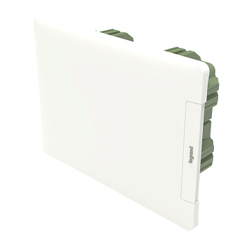 Legrand Practibox3 встраиваемый белая дверь 1х8м земля+нейтраль 401761