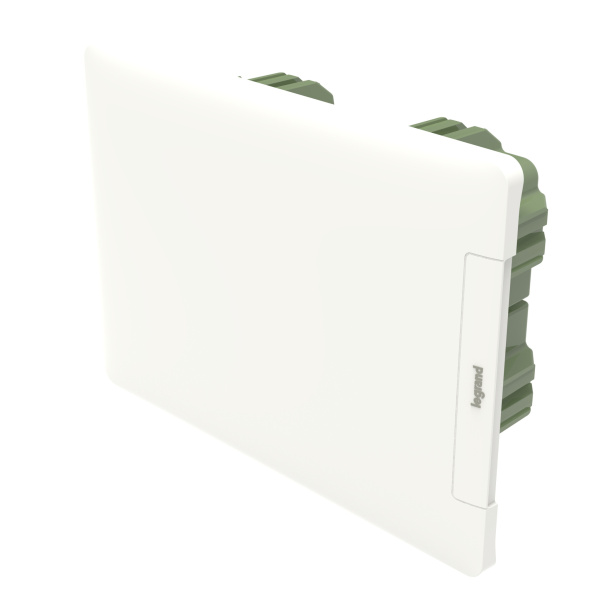 Legrand Practibox3 встраиваемый белая дверь 1х8м земля+нейтраль 401761