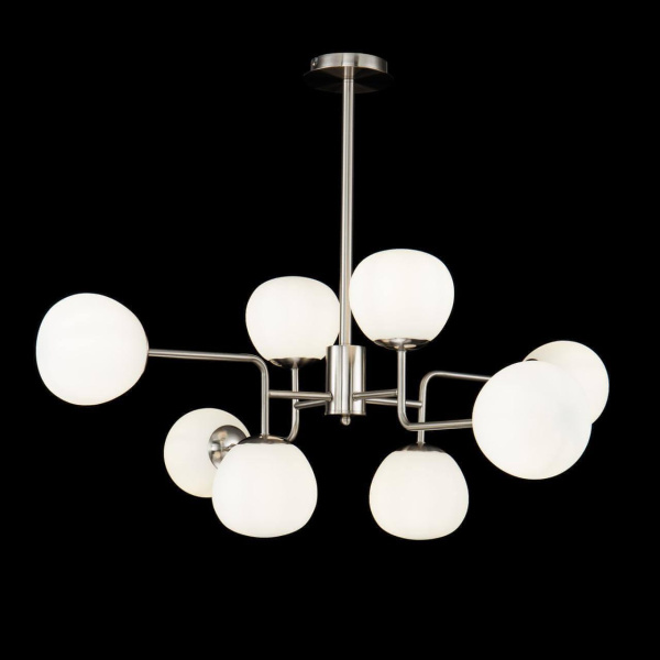 Купить Maytoni Modern Erich Никель Подвесной светильник E14 40W MOD221-PL-08-N