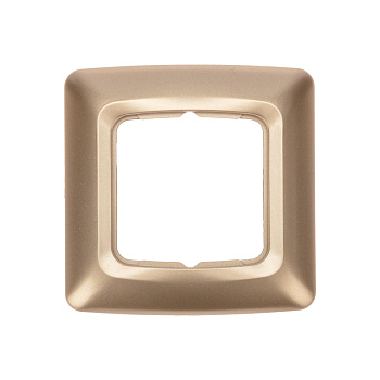 DEA Рамка 1-я горизонтальная Золотой Металлик KRANZ KR-78-0315