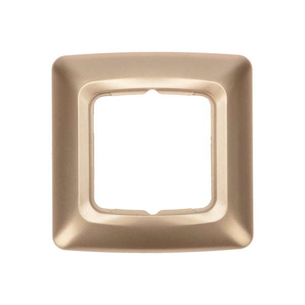 DEA Рамка 1-я горизонтальная Золотой Металлик KRANZ KR-78-0315