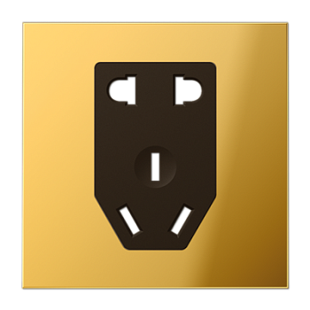 JUNG розетка китайского стандарта GO3521-5CNPL