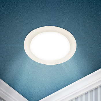 ЭРА Светильник светодиодный встраиваемый ЭРА LED 17-18-4K круглый 18Вт 4000К