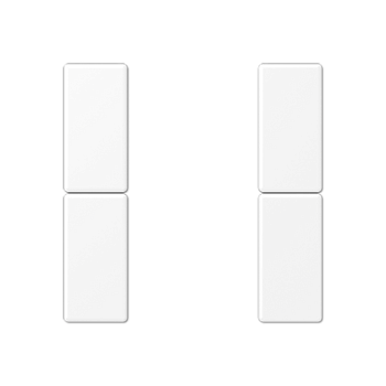 JUNG Набор накладок 2 группы для модулей F50 термопласт белый матовый A502TSAWWM
