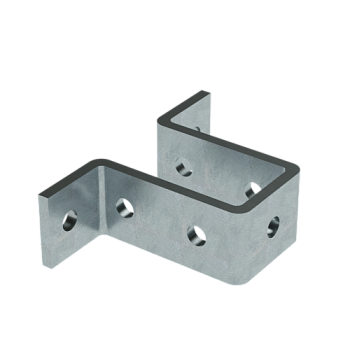 DKC Крепление стеновое для двойного С-образного профиля 41х41, горячеоцинкованное