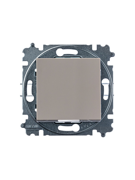 Купить ABB EPJ Levit кофе макиато / белый Переключатель перекрёстный 1-клавишный, 2CHH590745A6018