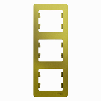 SE Glossa Фисташковый Рамка 3-ая, вертикальная GSL001007