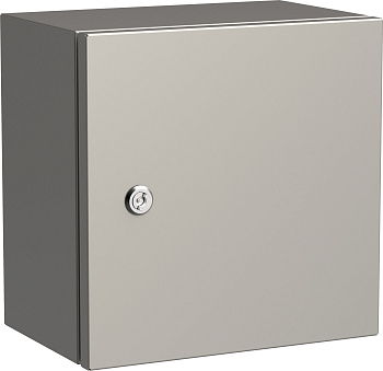 IEK TITAN 5 Корпус метал. ЩМП-30.30.20 (AISI 316) УХЛ1 IP66 300х300х200мм