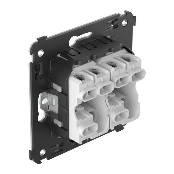 Купить DKC Переключатель двухклавишный в стену, "Avanti", "Белое облако"