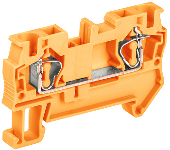 IEK Клемма пружинная КПИ 2в-4 41А оранжевый