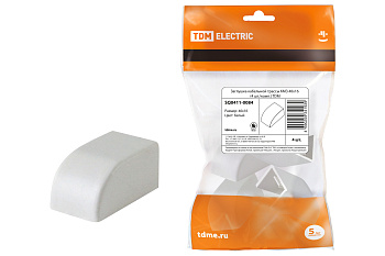 TDM Заглушка кабельной трассы КМЗ 40х16 (4 шт./комп.) SQ0411-0084