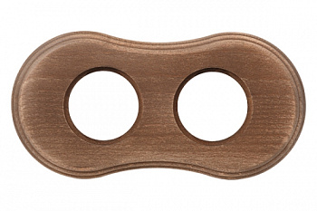 BIRONI Шедель Бук Винтаж Рамка 2-ая Форма восьмерка (скрытый монтаж) BF8-620-18