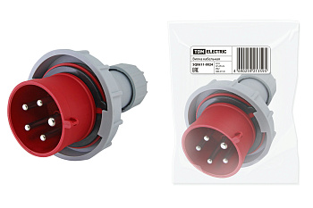 TDM Вилка кабельная IP67 32А 3Р+РЕ+N 380В SQ0611-0024