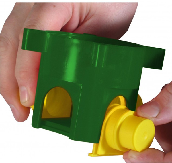 Купить Hegel Коробка установочная д/монолитных стен, 4 ввода,  внутр разм 70х66,5 мм, высота 72 мм,  IP 44 КУ1301