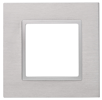 ЭРА 14-5201-03 Elegance Алюминий/алюм Металл Рамка 1-ая