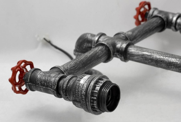 Купить Lussole LOFT Металл Серый /  Без плафона Светильник настенный E27 60W LSP-9192