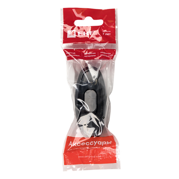 Купить EKF PROxima Переключатель бра черный 6А 250В