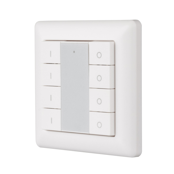 Arlight Панель Knob SR-KN9550K8-UP White (KNX, DIM) (-) 021370